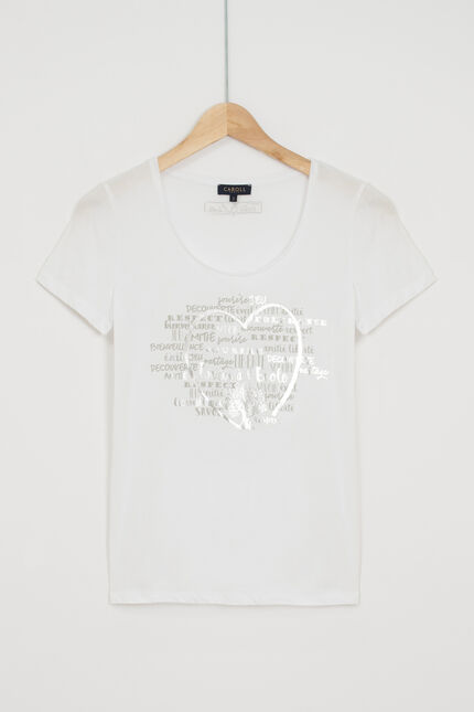 T-Shirt Sheila weiss damen