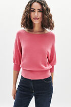 Joan oversized sweater pink woman
