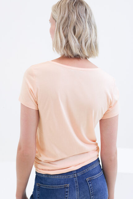 T-shirt Janice Toutes à l'école rosa fucsia donna