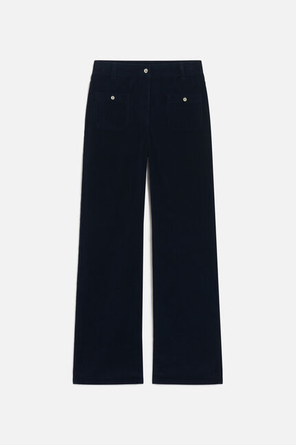 Broek Pelley marineblauw vrouw