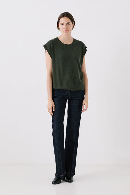 Mathilde sweater light green woman