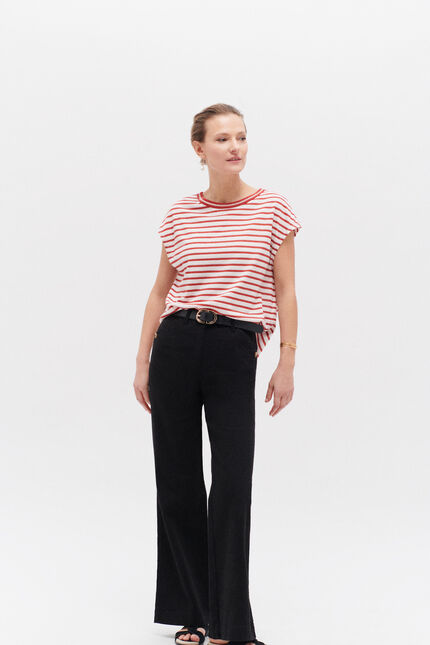 t-shirt zoe rouge femme