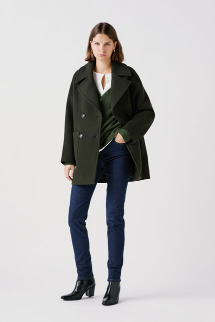 Manteau Guitare vert clair femme