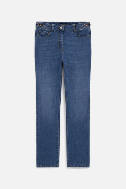 Pantalon palma denim baby bleu femme