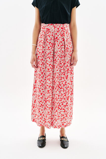 Pantalon Patrice rouge femme