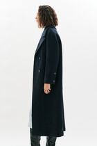 Gabanone2 coat 100% wool navy blue woman