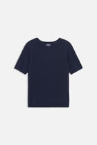 Mcaro sweater 100% cashmere navy blue woman