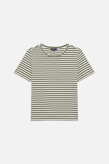 T-shirt Thea1 khakigrün damen