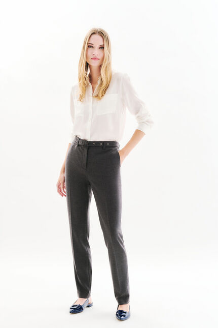 Pantalon Psidi Long 2 gris foncé femme