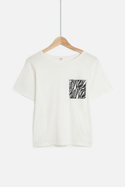 tshirt alina ecru femme