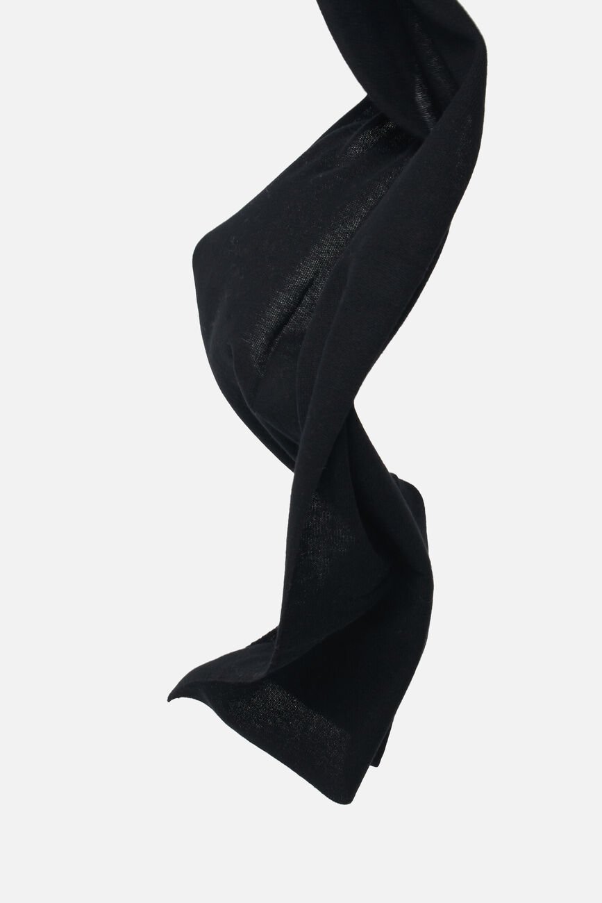 Echarpe mabel 100% cachemire noir femme