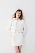 Rsoline dress ecru woman