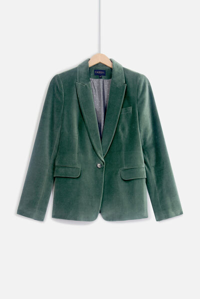 Blazer Aurora verde chiaro donna