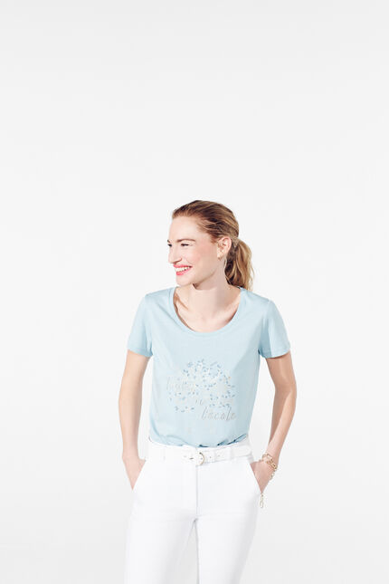 T-Shirt Nessa hellgrün damen