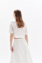 Cynthia2 blouse ecru woman