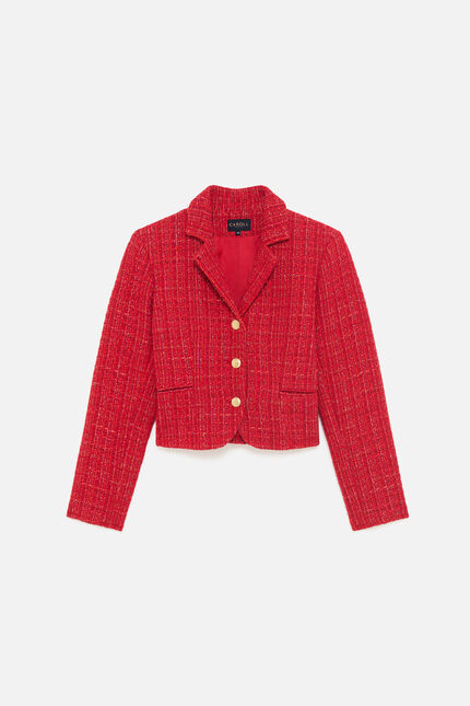Veste Vchristmas rouge femme