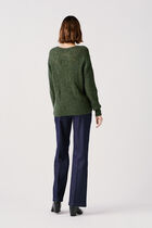 Mgordon Made in Italy sweater light green woman