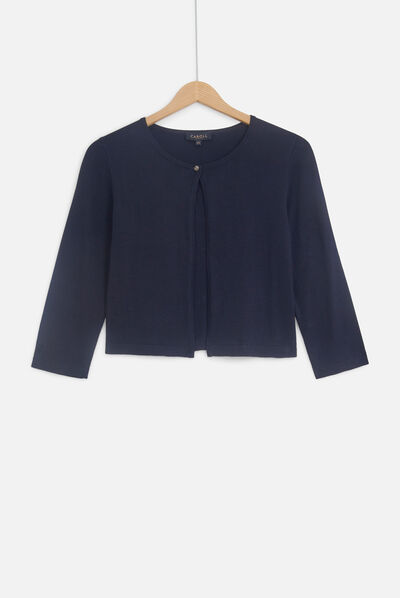 bolero helena bleu marine femme
