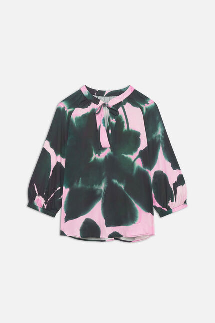 Blouse clouna vert fonce femme