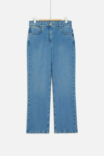 jean come denim baby bleu femme