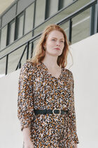 Alice3 dress cognac brown woman
