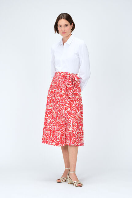 Jupe jason rouge femme