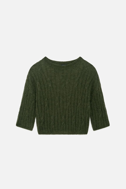 trui mchloe lichtgroen vrouw