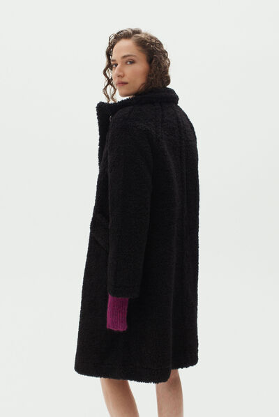 Cappotto Sigrid nero donna