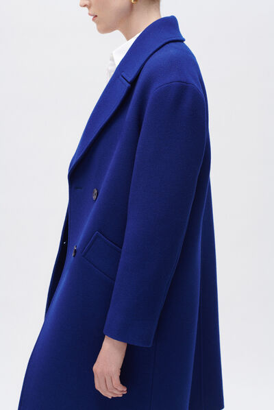 Jas Gala electrisch blauw vrouw