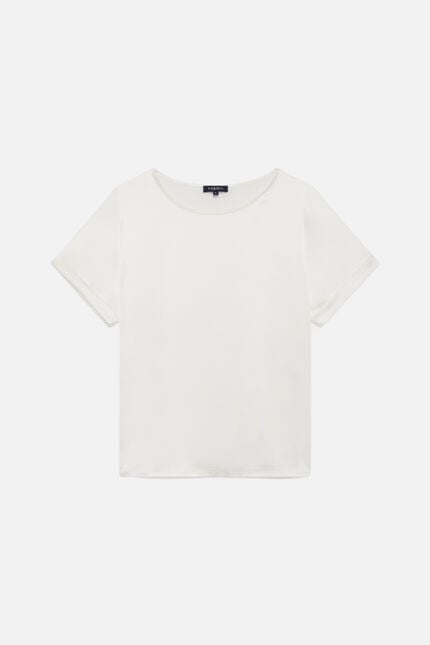 T-shirt Tmargerita ecru femme