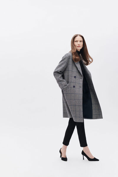 Jas Galopino electrisch blauw vrouw