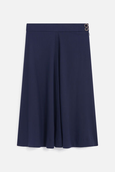 Jupe james bleu marine femme