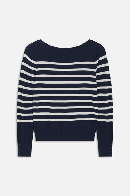 Trui Mjulie marineblauw vrouw