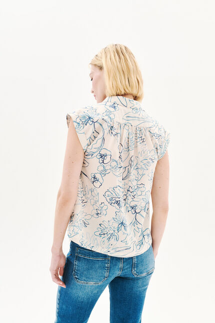 Celora Hemd weiss damen
