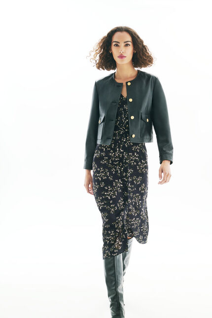 Reliane dress black woman