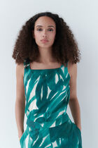cavie2 blouse emerald green woman