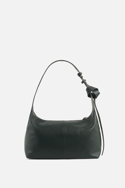 Sac soane en cuir naturel vert kaki femme