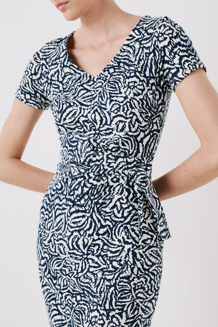 jurk bobby marineblauw vrouw