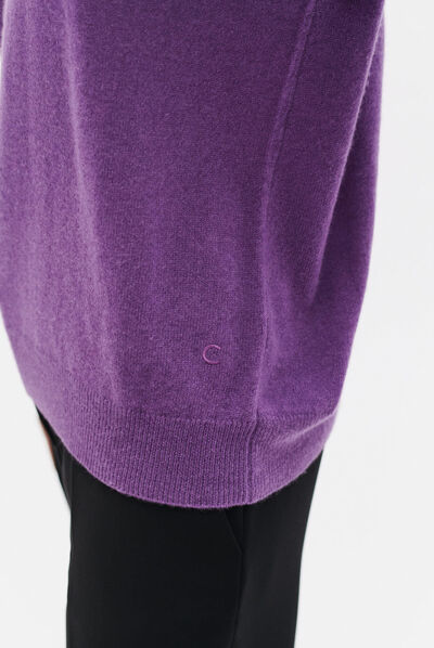 Pull marianne parme femme
