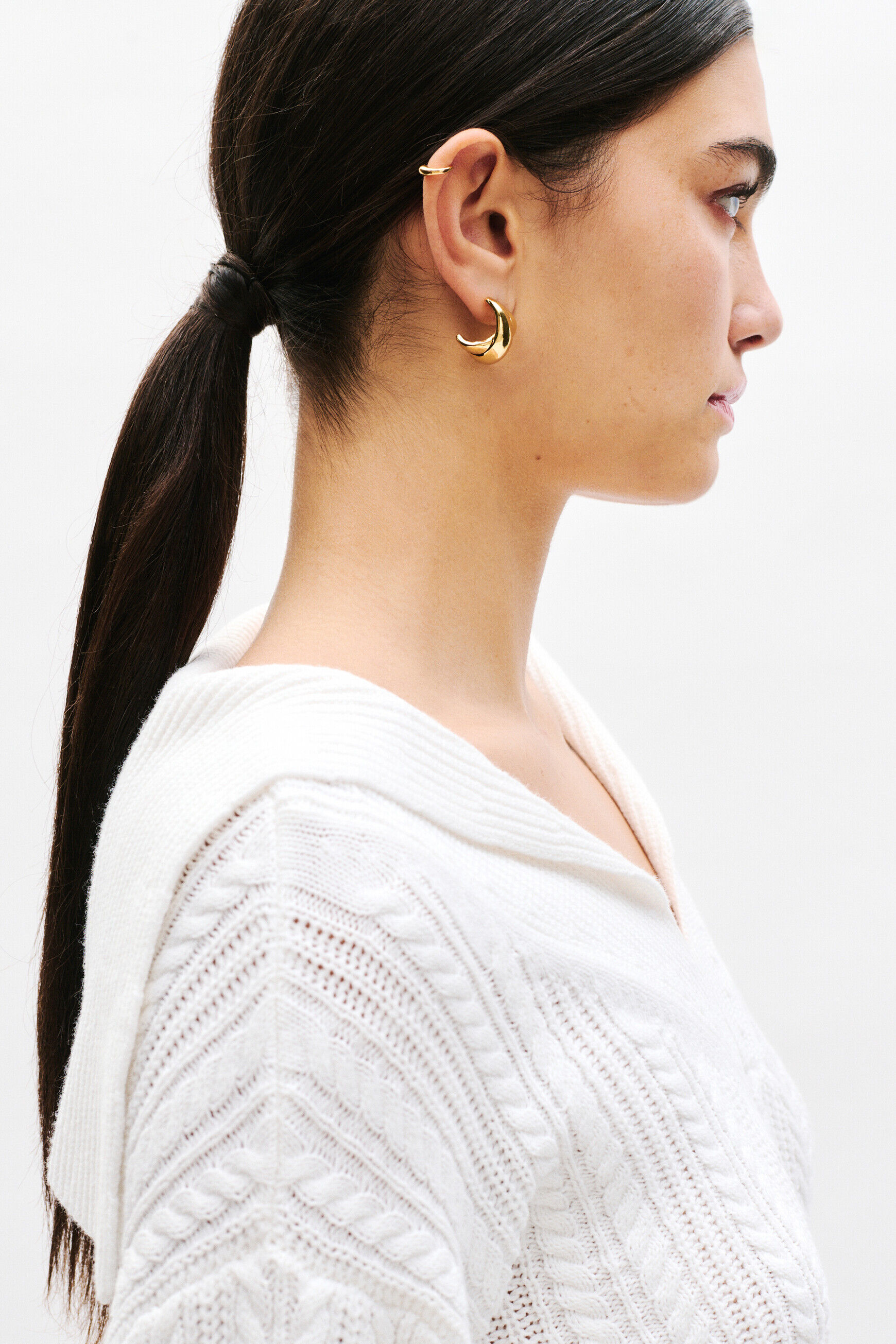 Pull Mnathan blanc femme