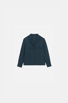 clyde shirt petrol blue woman