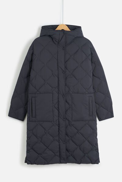 Piumino Alfred blu navy donna