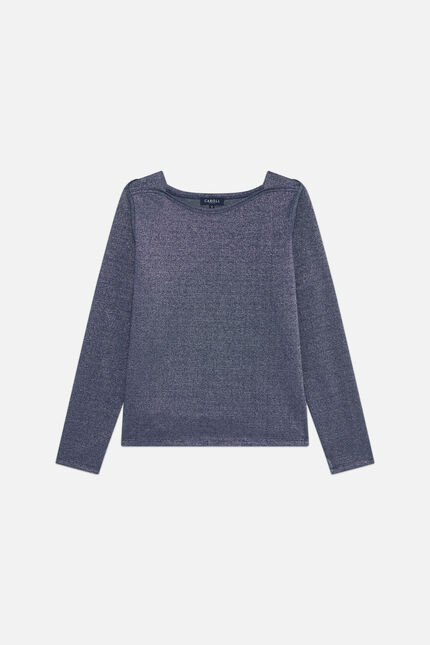 T-shirt Tjade bleu marine femme