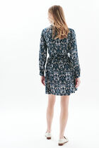 Roma dress navy blue woman