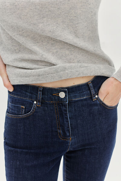 jean pantacourt caleb b denim double stone femme