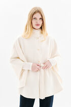 Hacaro poncho cream woman