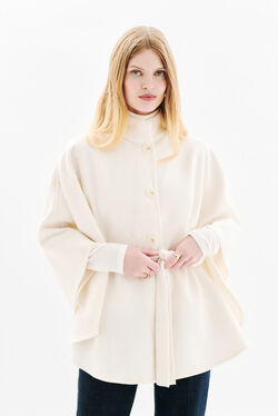 Hacaro poncho cream woman