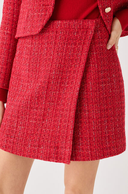 Jchristmas rok rood vrouw