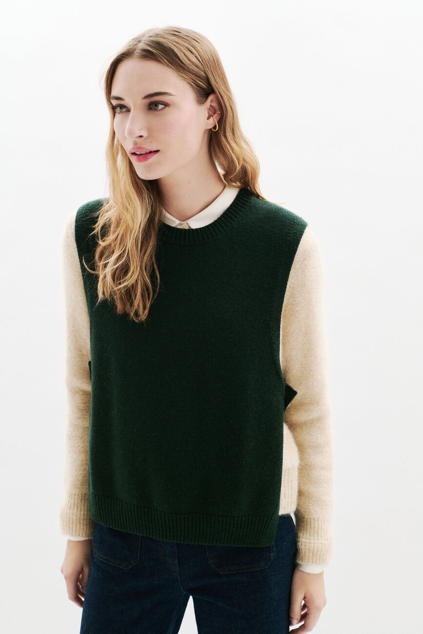 poncho hevy vert fonce vrouw poncho hevy vert foncé vrouw