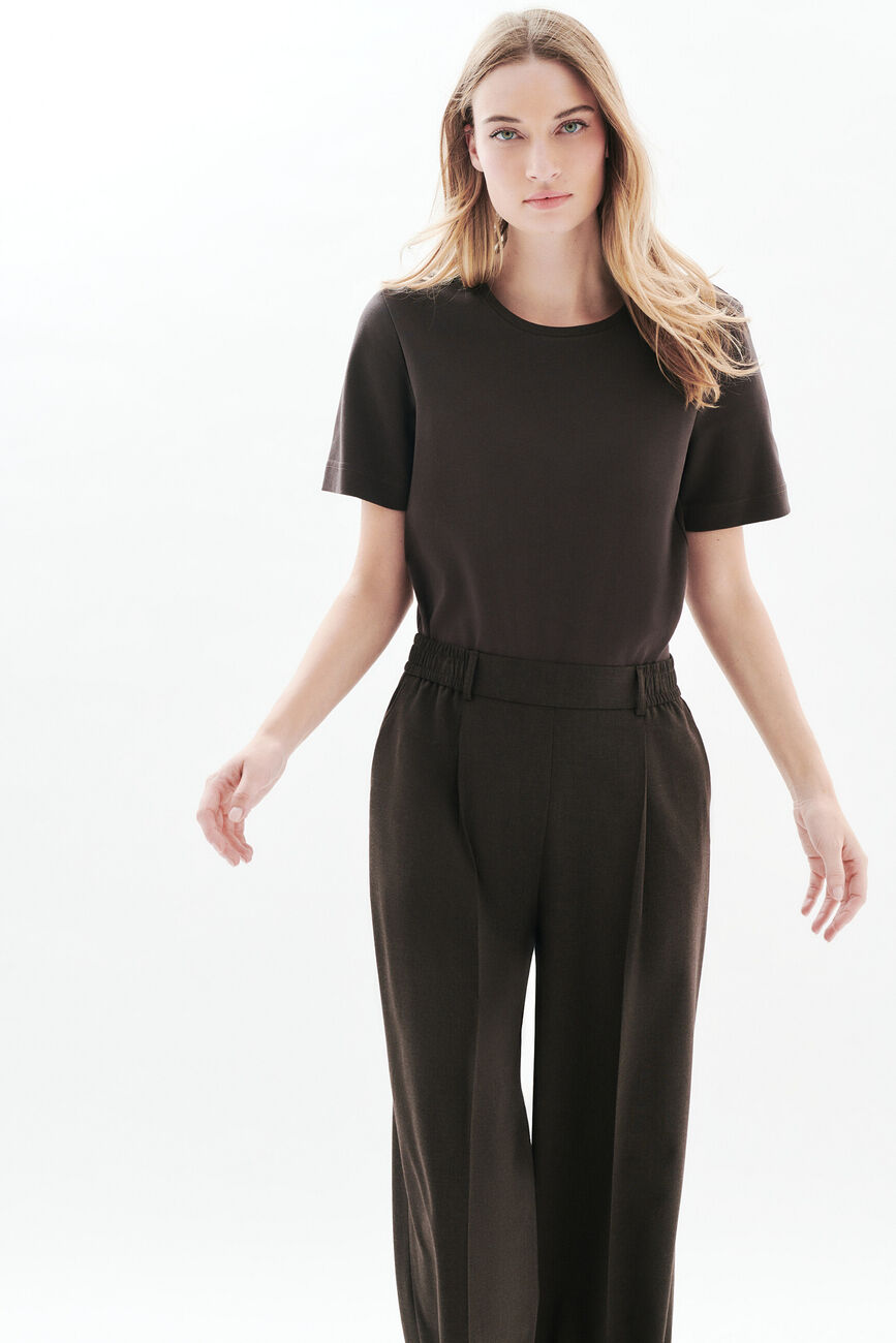thugo T-shirt dark brown woman